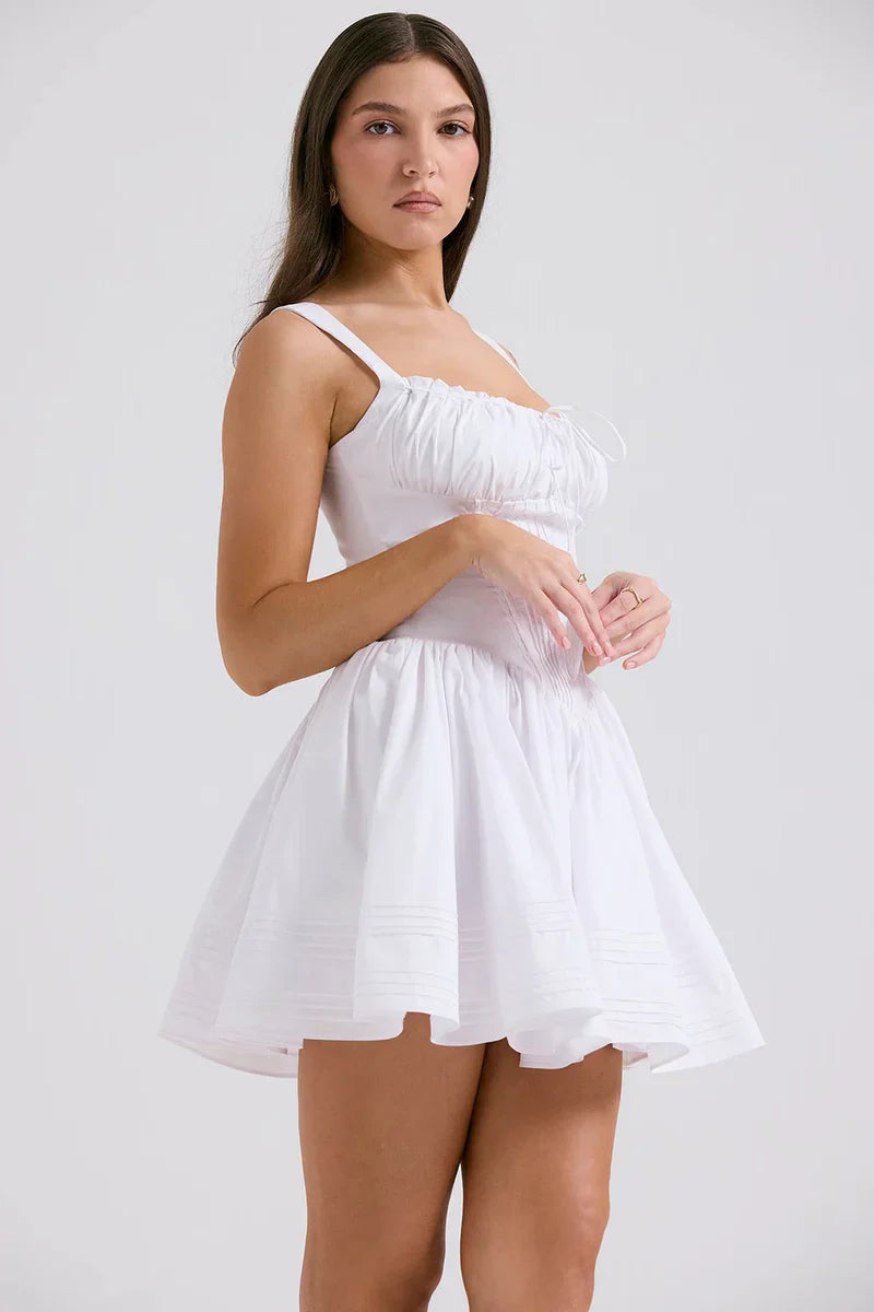 Astra Mini Dress - White