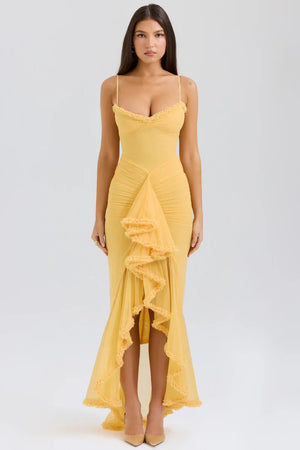 Aurora Maxi Dress - yellow