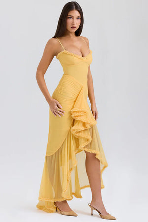 Aurora Maxi Dress - yellow