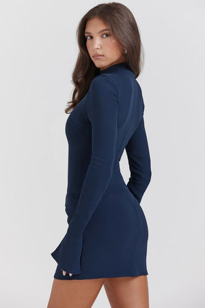 Lila Mini Dress - Navy