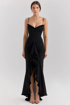 Aurora Maxi Dress - Black