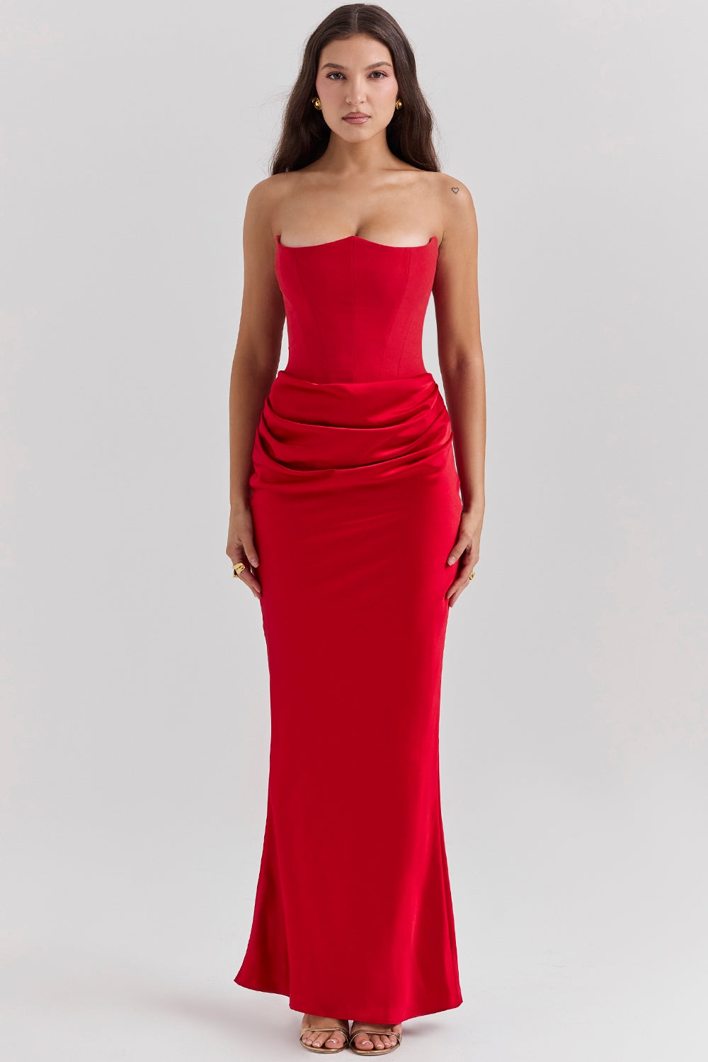 Livia Maxi Dress - Red