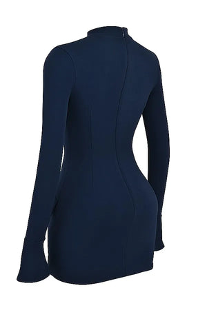 Lila Mini Dress - Navy