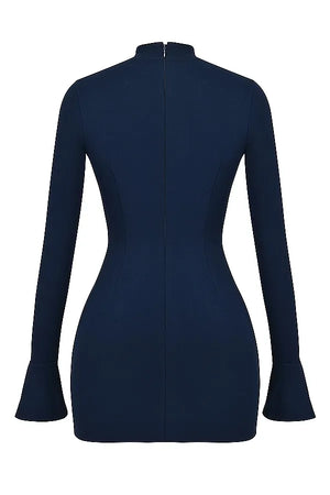 Lila Mini Dress - Navy